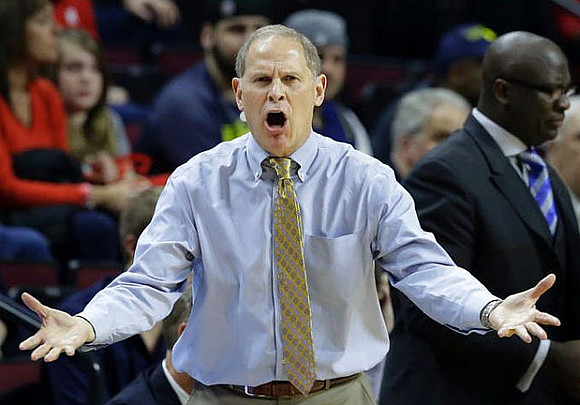 John Beilein and Bacari Alexander
