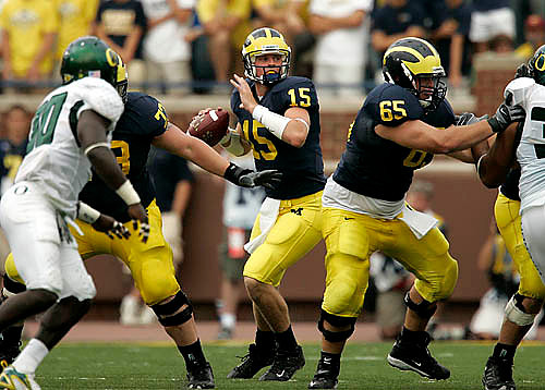 Ryan Mallett, Alex Mitchell, and Justin Boren