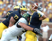 Chad Henne, Jake Long, and Adam Kraus