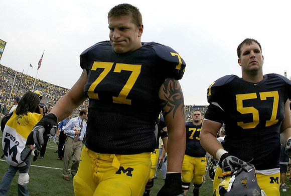 Jake Long, Adam Kraus, and Alex Mitchell