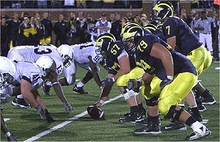 Chad Henne, Adam Kraus, and Adam Stenavich