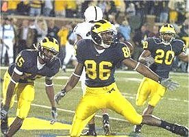 Mario Manningham, Steve Breaston, and Michael Hart