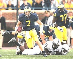 Chad Henne, Adam Stenavich, and Rueben Riley