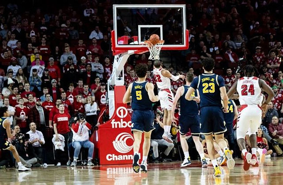 Adrien Nunez (5), Jon Teske (15), Brandon Johns Jr. (23), and C.J. Baird (24)
