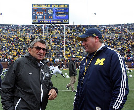 Joe Paterno and Rich Rodriguez