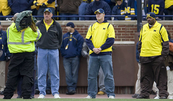 Mike Kenn, John Navarre, and Tai Streets