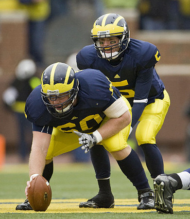 David Moosman (60) and Tate Forcier (5)