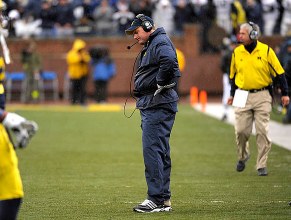 Rich Rodriguez and Greg Robinson