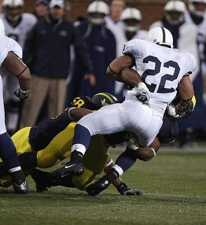 Brandon Graham (55) and Brandon Herron (58)