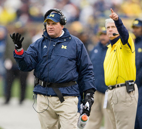 Rich Rodriguez and Greg Robinson