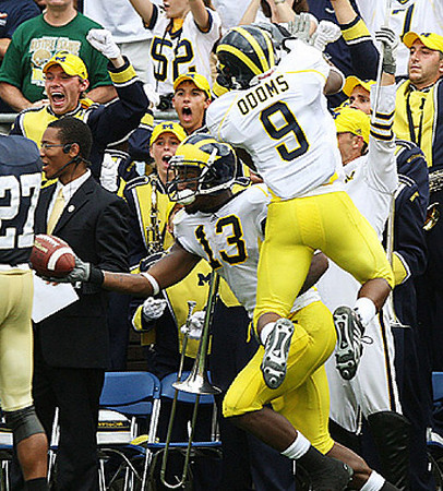 Greg Mathews (13) and Martavious Odoms (9)