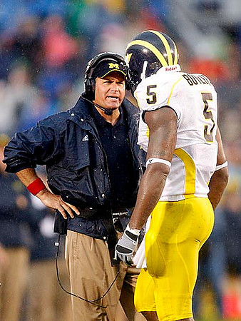 Rich Rodriguez and Carson Butler (5)