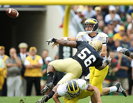 Steven Threet (10) and Sam McGuffie (2)