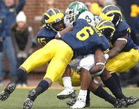 Obi Ezeh (45), Donovan Warren (6), and Stevie Brown (3)
