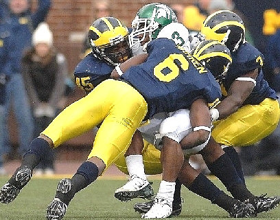 Obi Ezeh (45), Donovan Warren (6), and Stevie Brown (3)