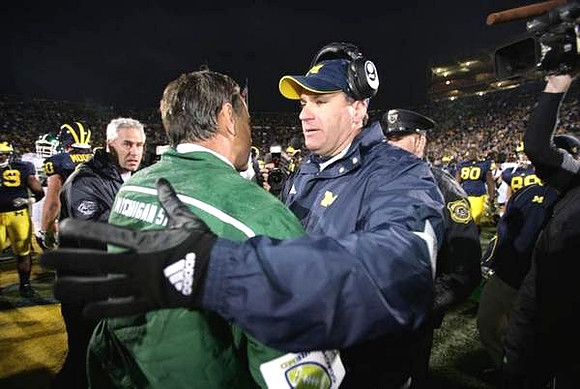 Mark Dantonio and Rich Rodriguez