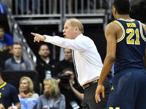 John Beilein and Zak Irvin (21)