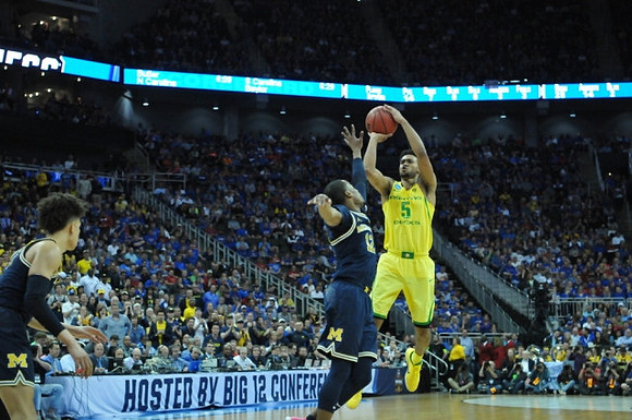 D.J. Wilson (5) and Muhammad-Ali Abdur-Rahkman (12)