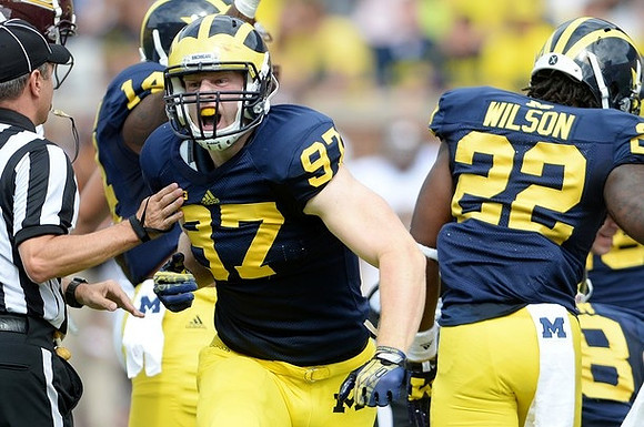 Brennen Beyer (97) and Jarrod Wilson (22)