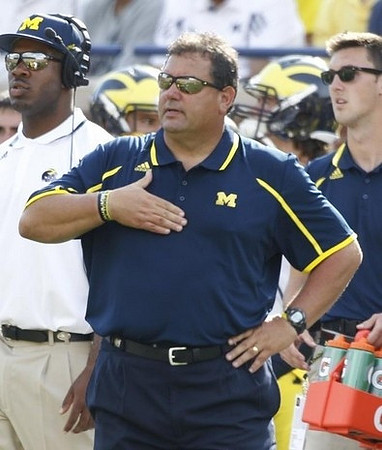 Fred Jackson and Brady Hoke