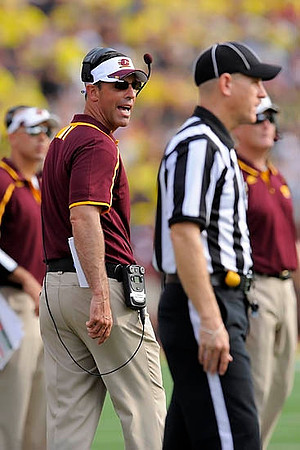 Central Michigan Head Coach Dan Enos