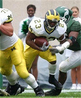 Chris Perry (23) and David Baas (75)