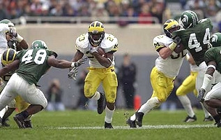 Chris Perry (23) and Kevin Dudley (32)