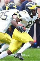 Jeremy LeSueur (21) and Brian Thompson (35)