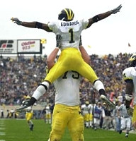 Adam Stenavich (79) and Braylon Edwards (1)