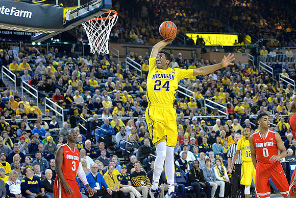 Aubrey Dawkins (24) and Muhammad-Ali Abdur-Rahkman (12)