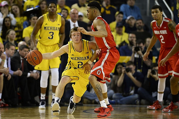 Kameron Chatman (3) and Spike Albrecht (2)