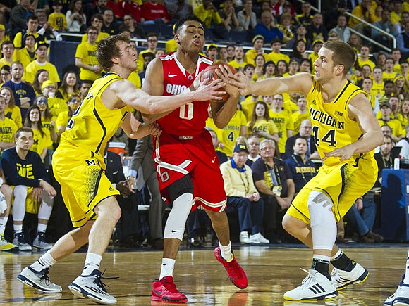 Spike Albrecht (2) and Max Bielfeldt (44)