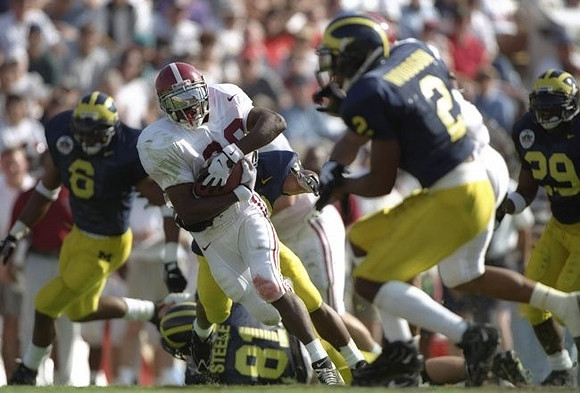 Charles Woodson (2), David Bowens (6), Glen Steele (81), and Marcus Ray (29)