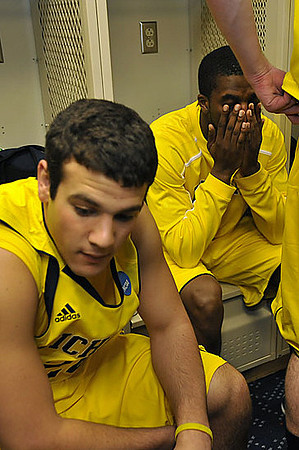 Josh Bartelstein (20) and Corey Person (32)
