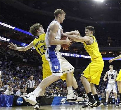 Matt Vogrich (13) and Stu Douglass (1)