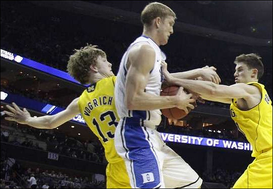 Matt Vogrich (13) and Stu Douglass (1)