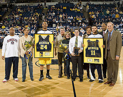 Ron Coleman, David Merritt, and John Beilein