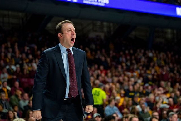 Minnesota Head Coach Richard Pitino
