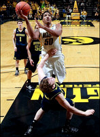 Stu Douglass (1), Jordan Morgan (52), and Zack Novak (0)