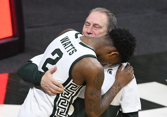 Michigan State Head Coach Tom Izzo