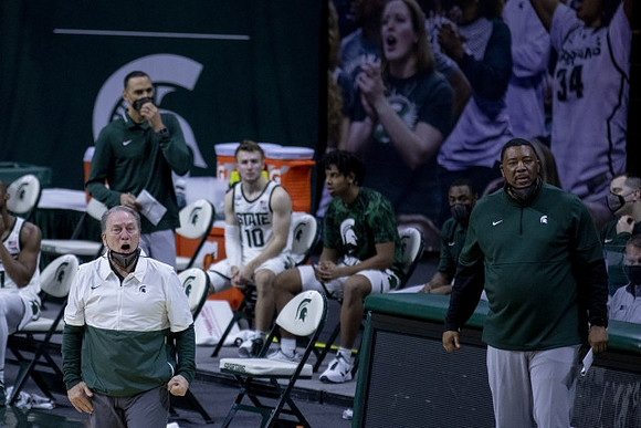 Michigan State Head Coach Tom Izzo