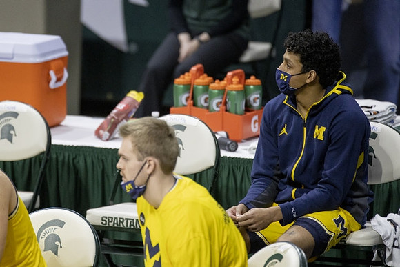Eli Brooks (55) and Jaron Faulds (44)