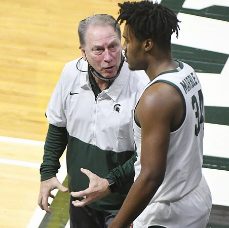 Michigan State Head Coach Tom Izzo