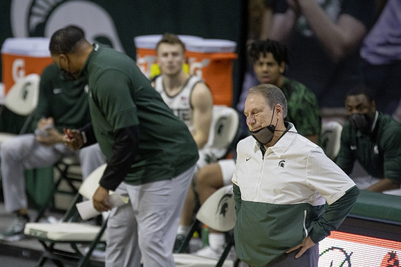 Michigan State Head Coach Tom Izzo