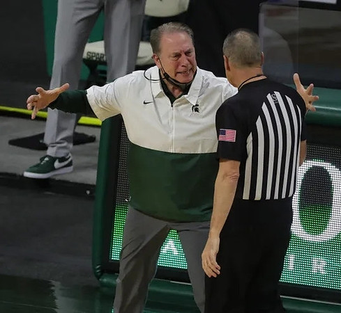 Michigan State Head Coach Tom Izzo