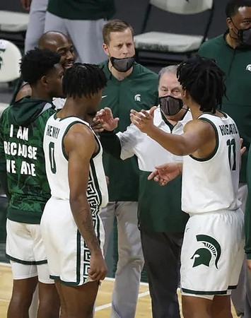 Michigan State Head Coach Tom Izzo