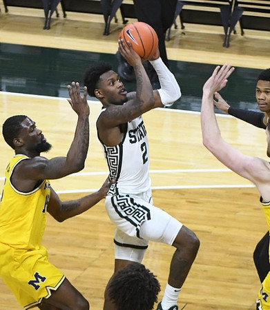 Chaundee Brown Jr. (15) and Zeb Jackson (3)