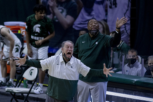 Michigan State Head Coach Tom Izzo