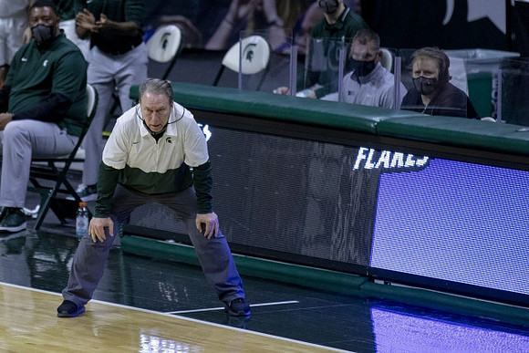 Michigan State Head Coach Tom Izzo