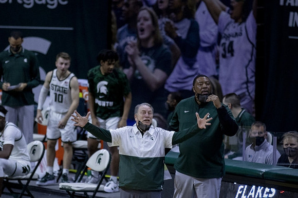 Michigan State Head Coach Tom Izzo